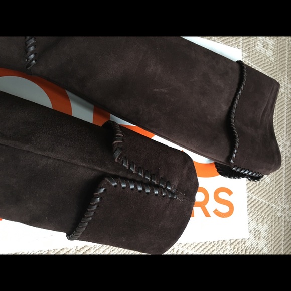 Michael Kors suede boots Size 8 brown from Neiman’s - Picture 2 of 8